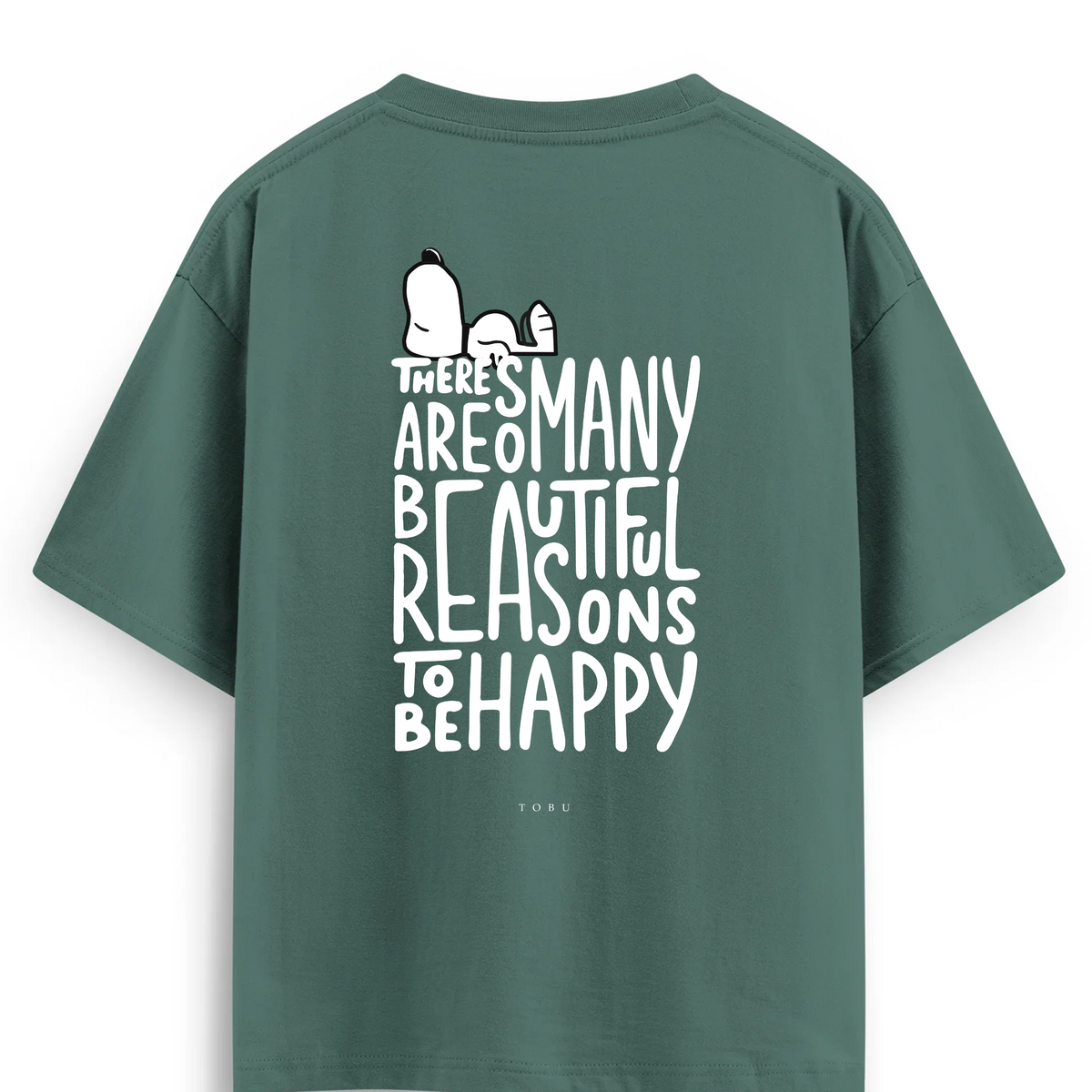 Oversize T-shirt / Mindset / To Be Happy