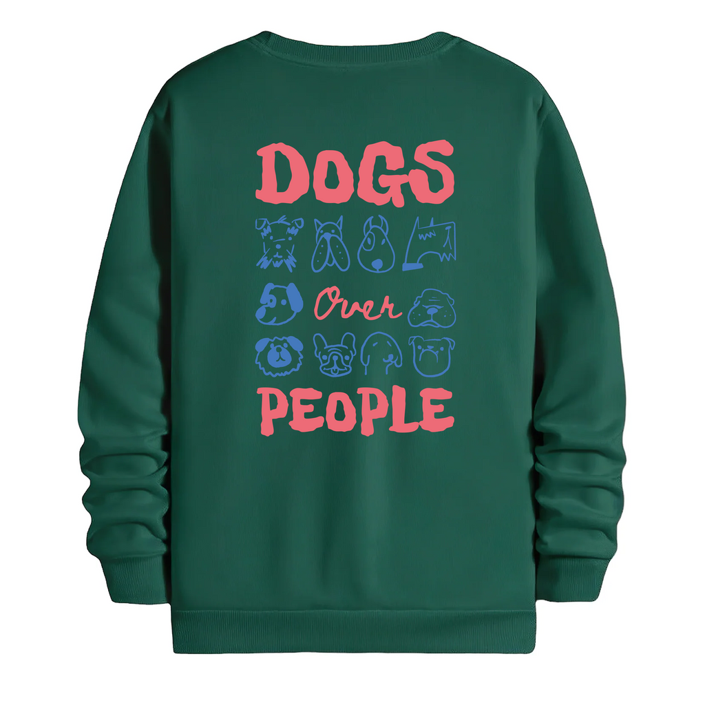 TOBU Unisex / Regular Şardonlu Sweatshirt / Dogs