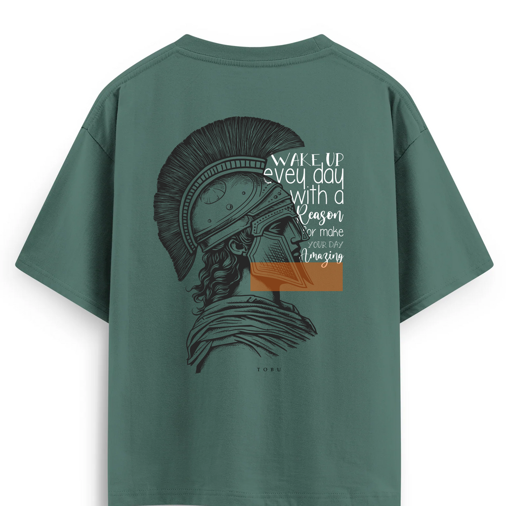 Oversize T-shirt / Mindset / Wake Up