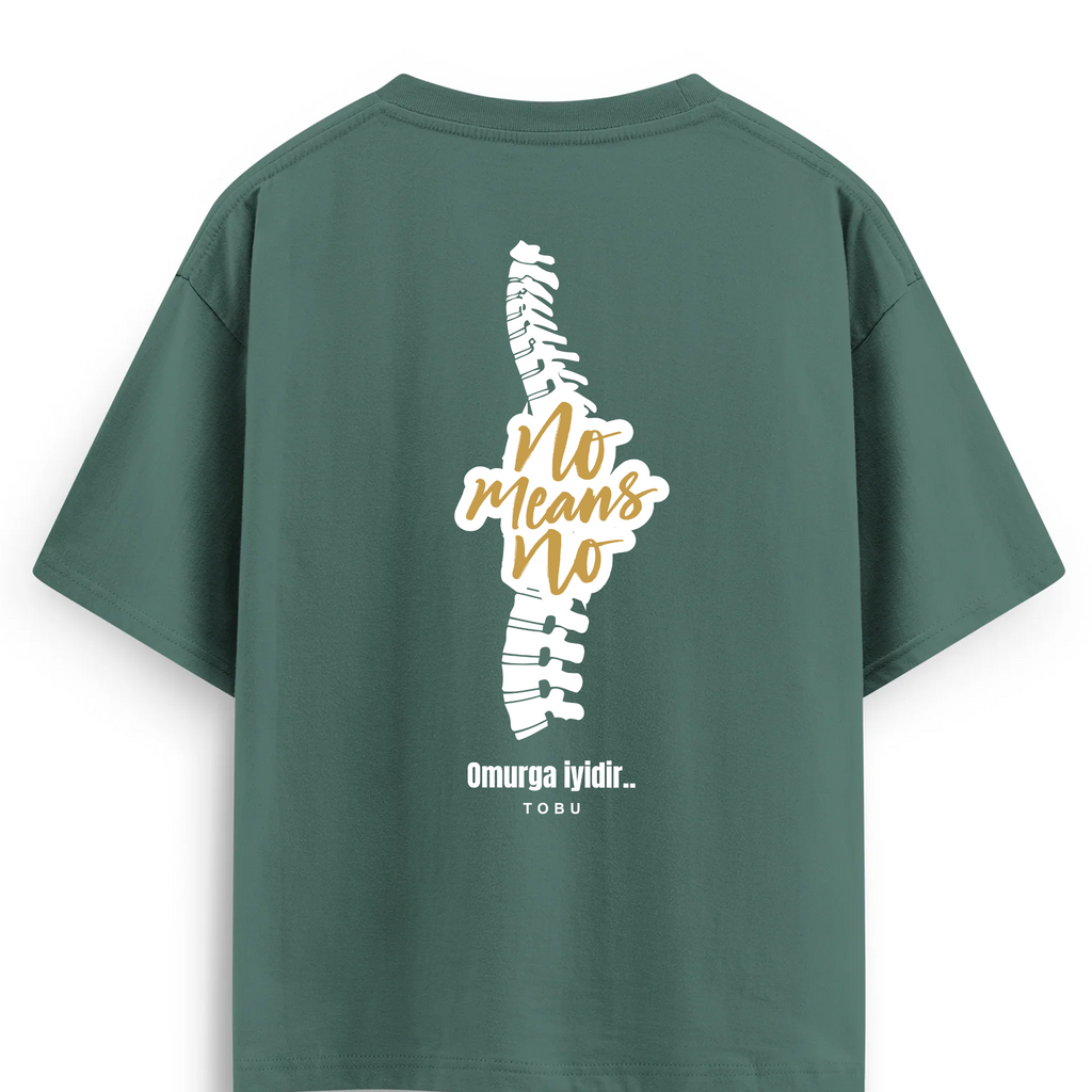 Oversize T-shirt  / Tobu Studio / No Means No