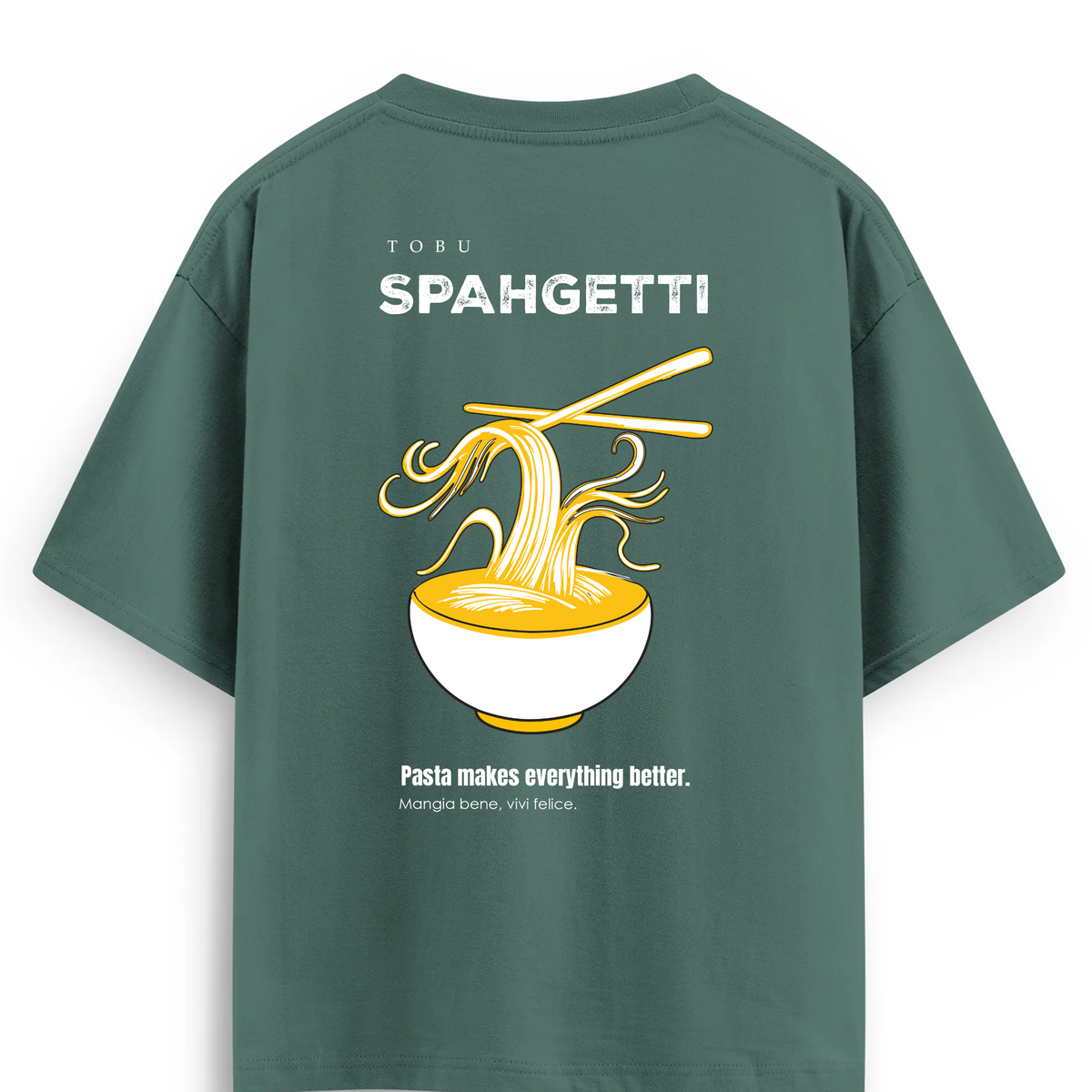 Oversize T-shirt / Tobu Studio / Sphagetti