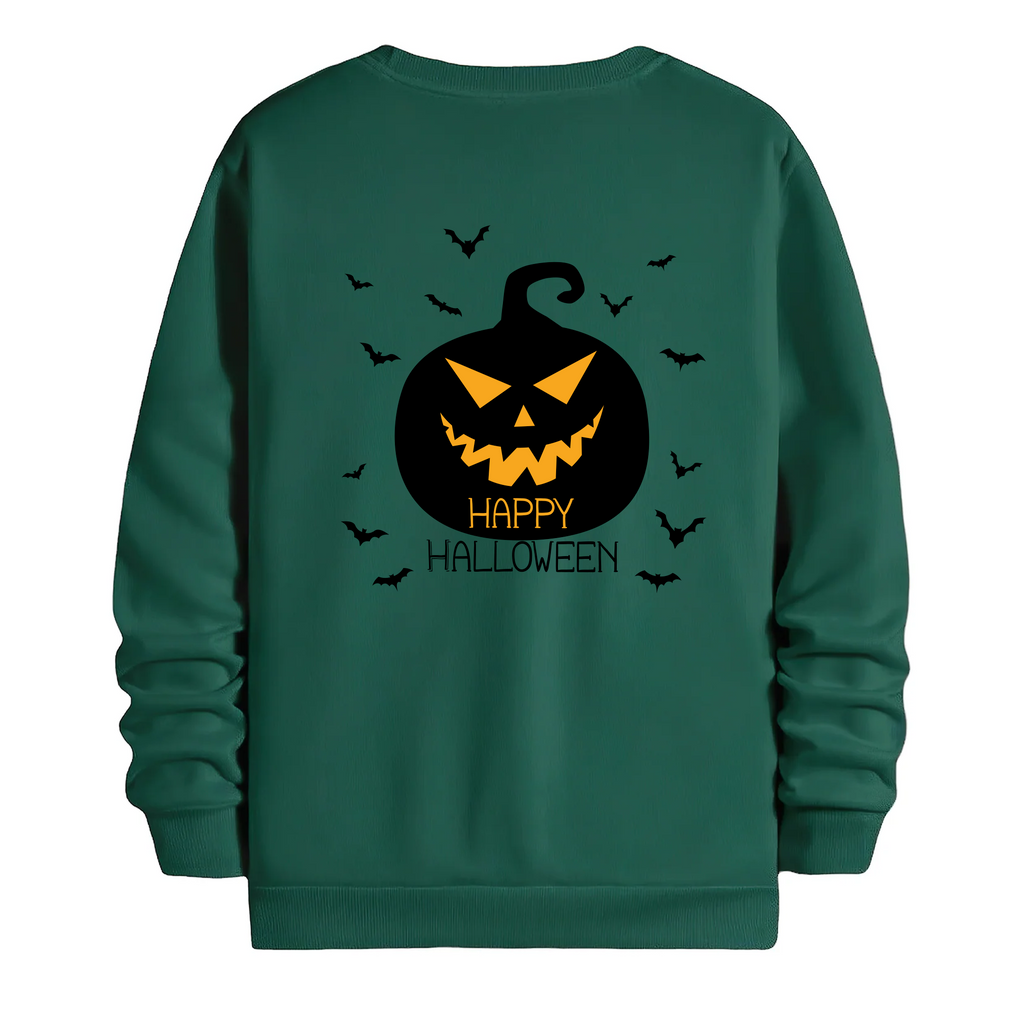 TOBU Unisex / Regular Şardonlu Sweatshirt / Happy Hallowen 2