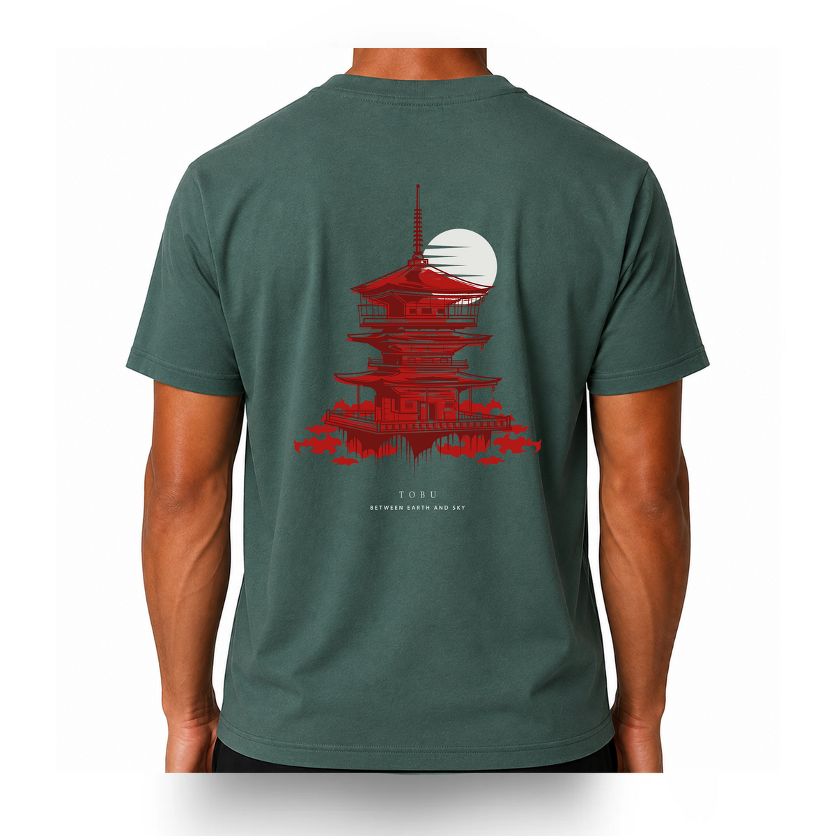 Regular T-shirt / Japanese Temple