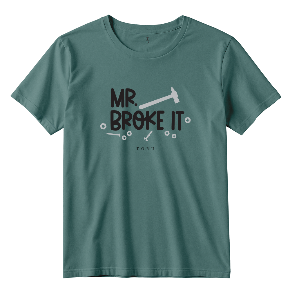 Çocuk T-shirt / MR. Broke It