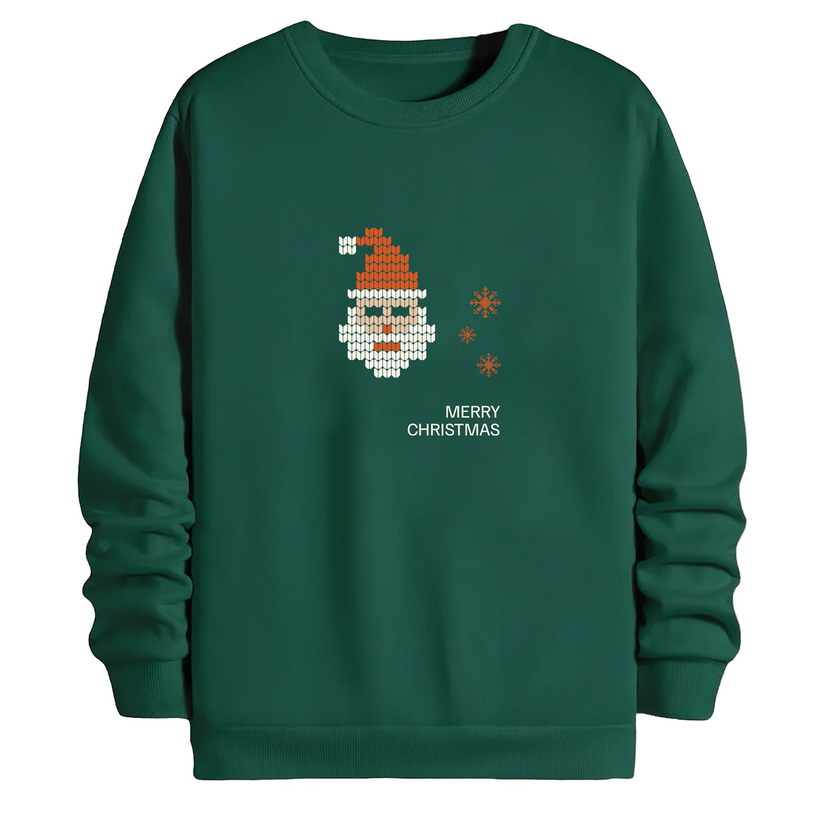 TOBU Unisex / Regular Şardonlu Sweatshirt / Merry Christmas 2