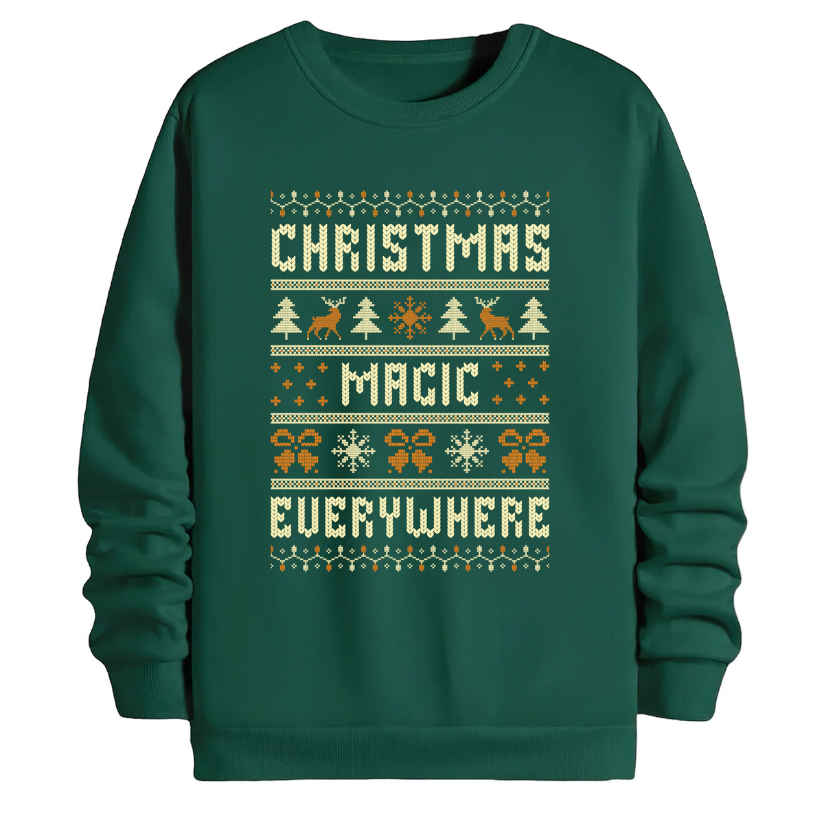 TOBU Unisex / Regular Şardonlu Sweatshirt / Magic Everywhere
