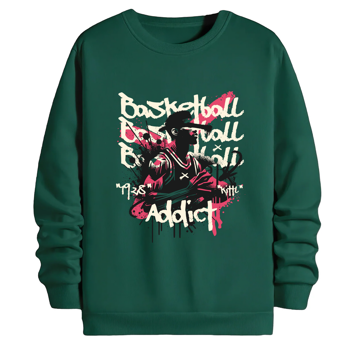 TOBU Unisex / Regular Şardonlu Sweatshirt / Addict