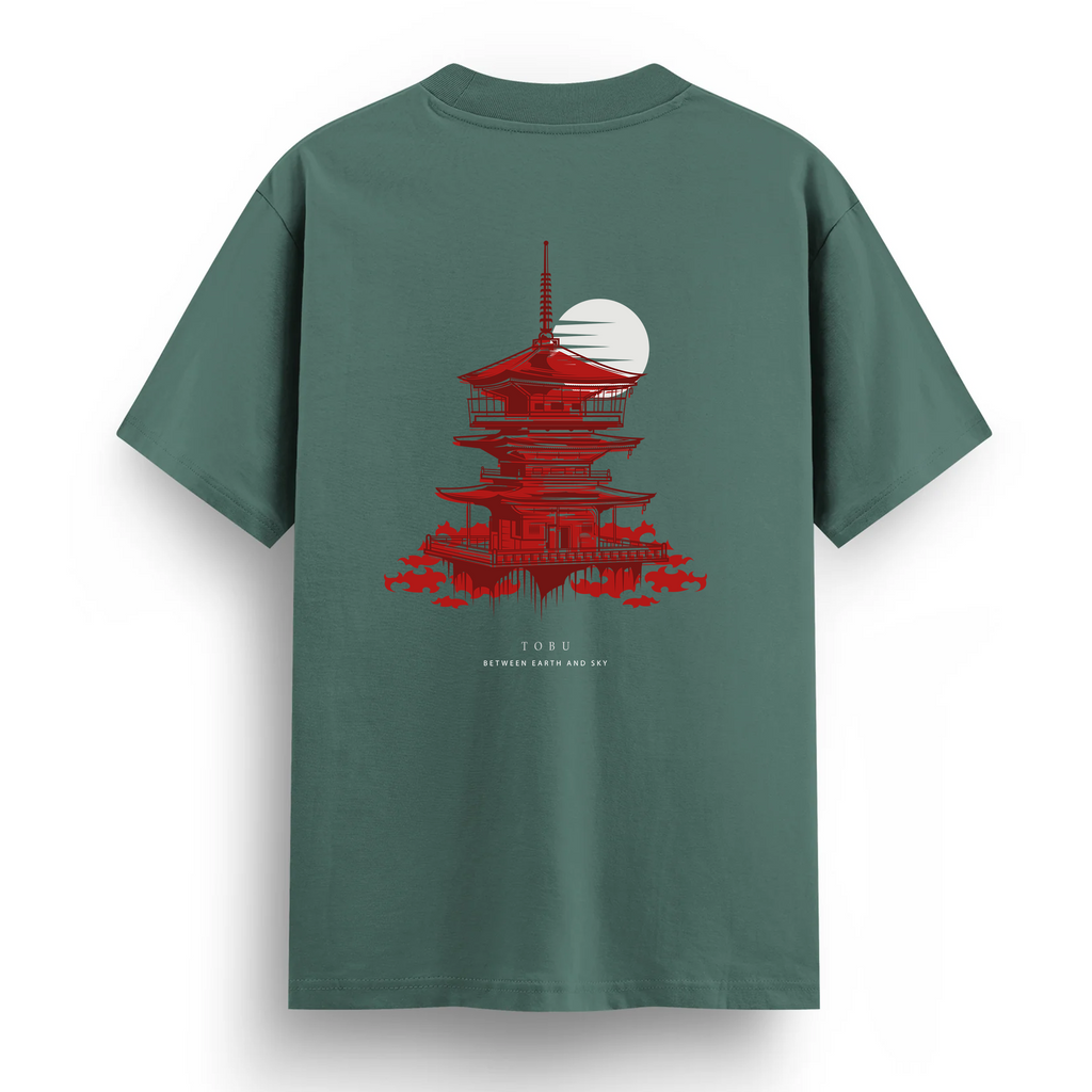 Regular T-shirt / Japanese Temple