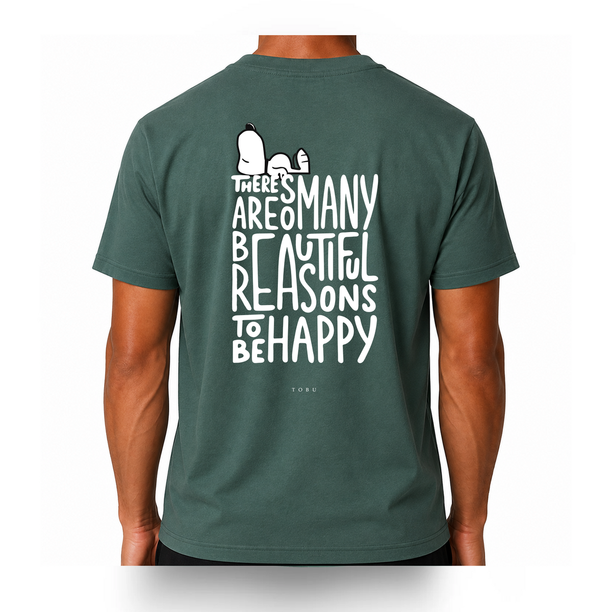 Regular T-shirt / To Be Happy