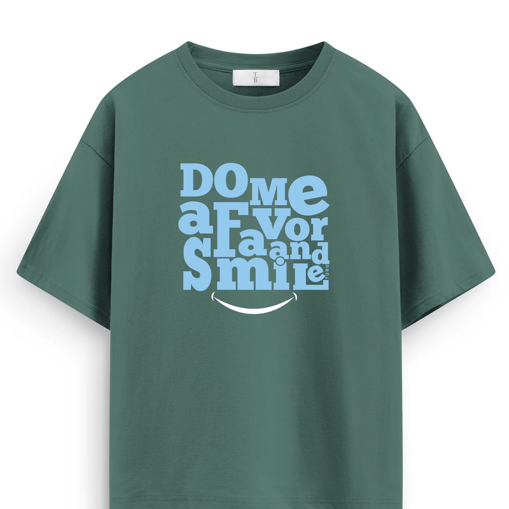 Oversize T-shirt / Mindset / Smile