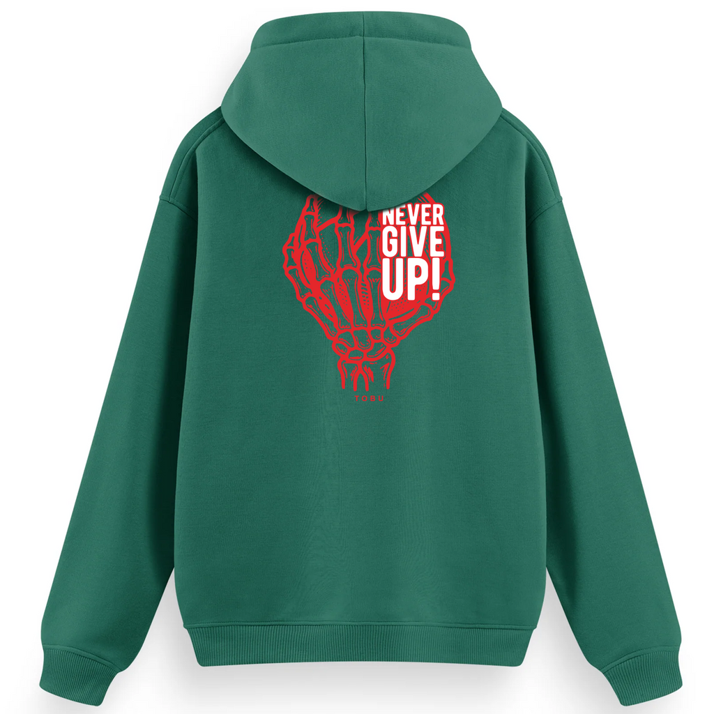 Regular Hoodie / Never Give up