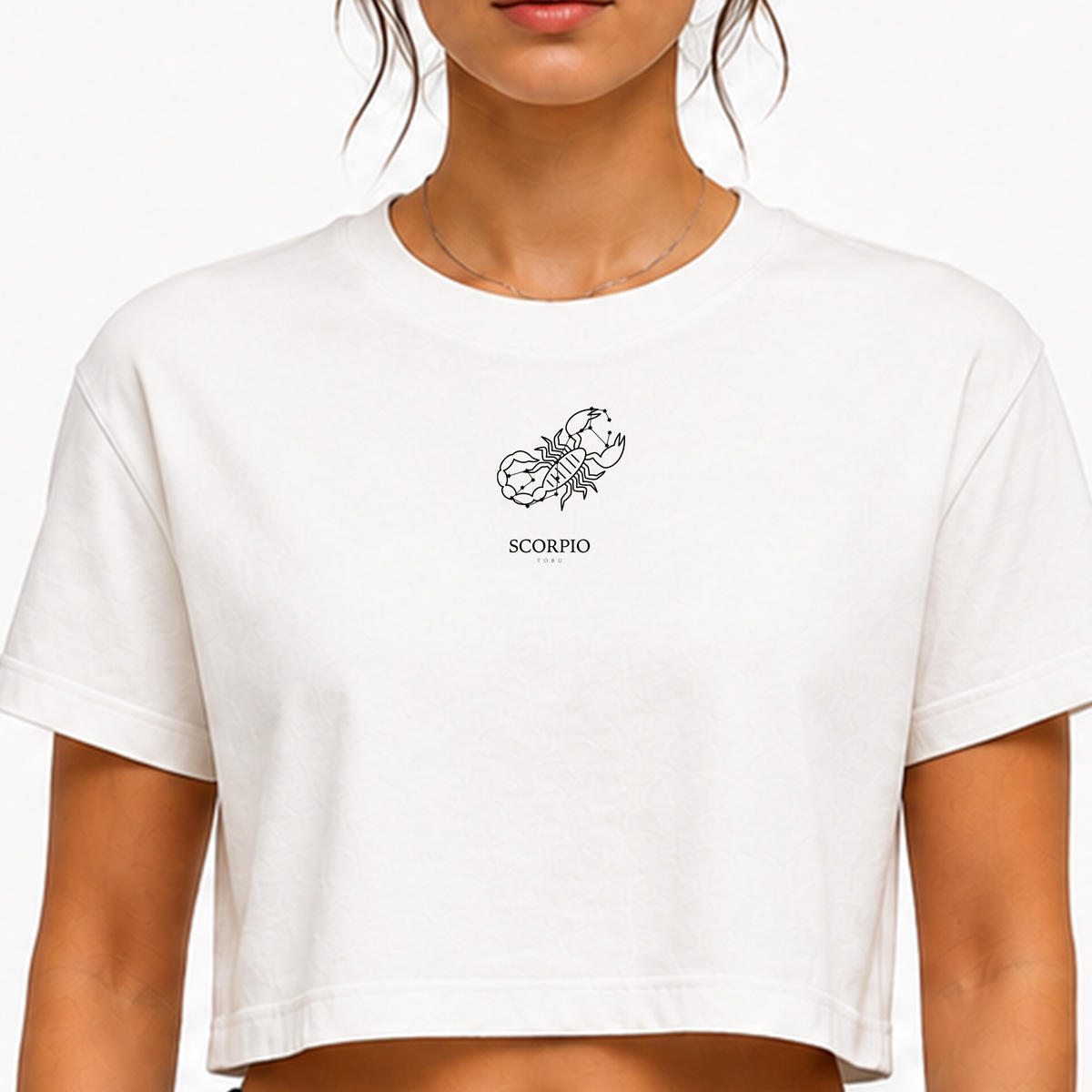 Kadın Crop T-shirt / Scorpio