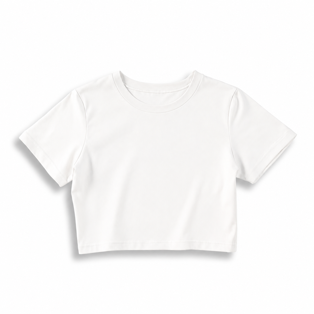 TOBU Basic / Kadın Crop T-shirt