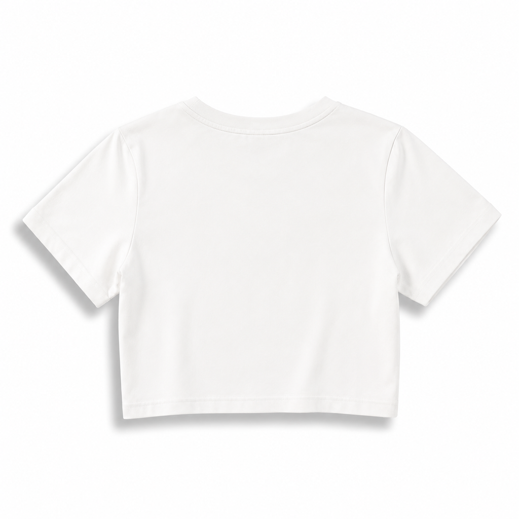 TOBU Basic / Kadın Crop T-shirt