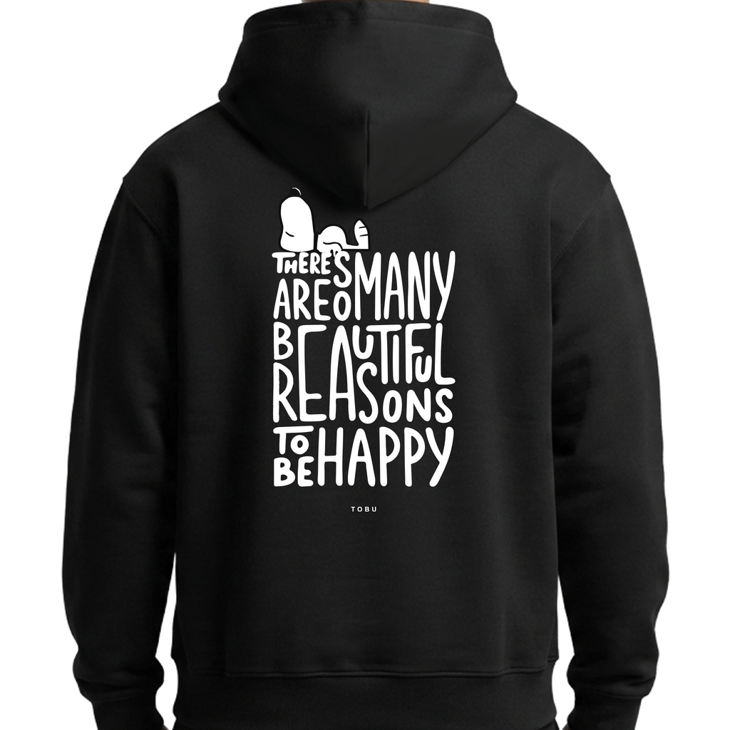 Oversize Hoodie / Mindset / To Be Happy