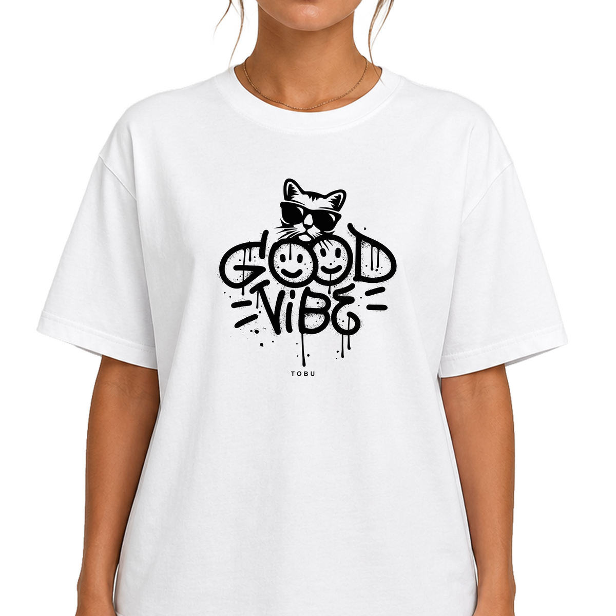 Oversize T-shirt / Mindset / Good Vibes