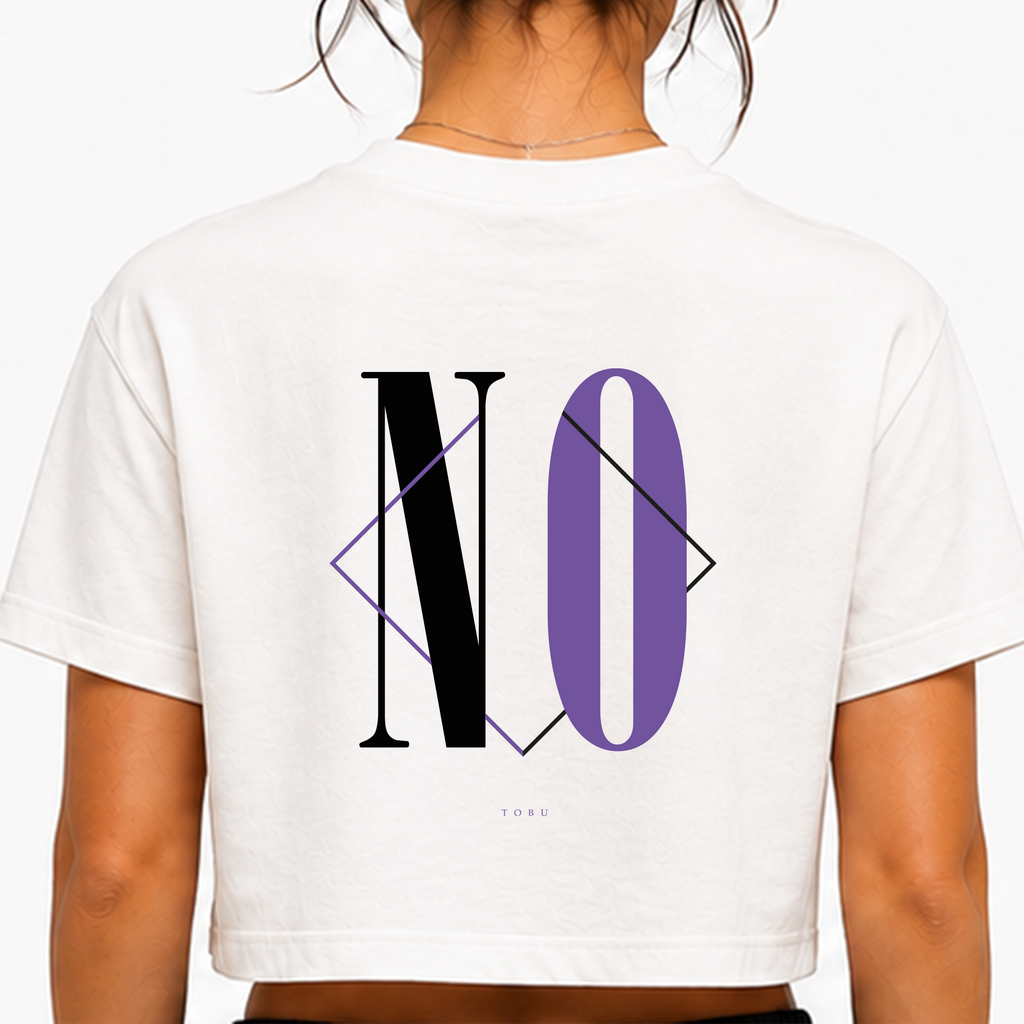 Kadın Crop T-shirt / NO