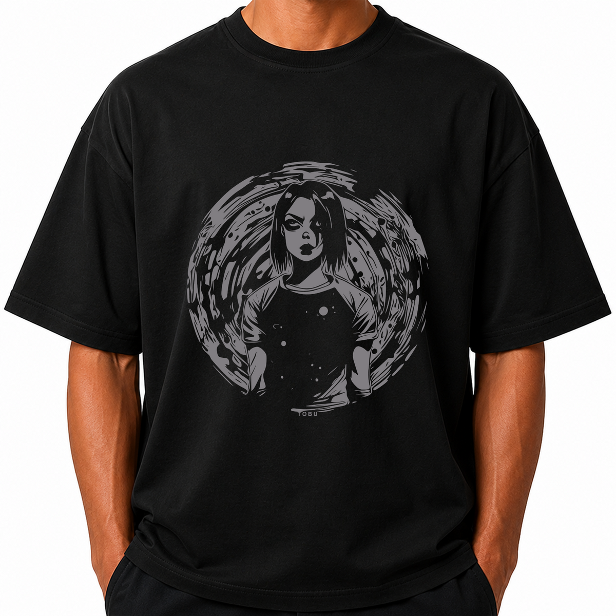 Oversize T-shirt / Anime / Luna