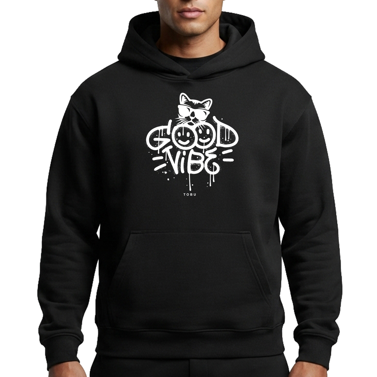 Oversize Hoodie / Mindset / Good Vibe
