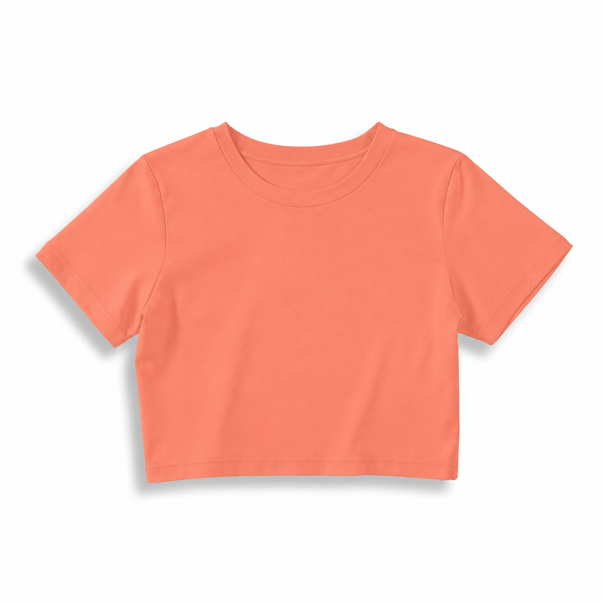 TOBU Basic / Kadın Crop T-shirt