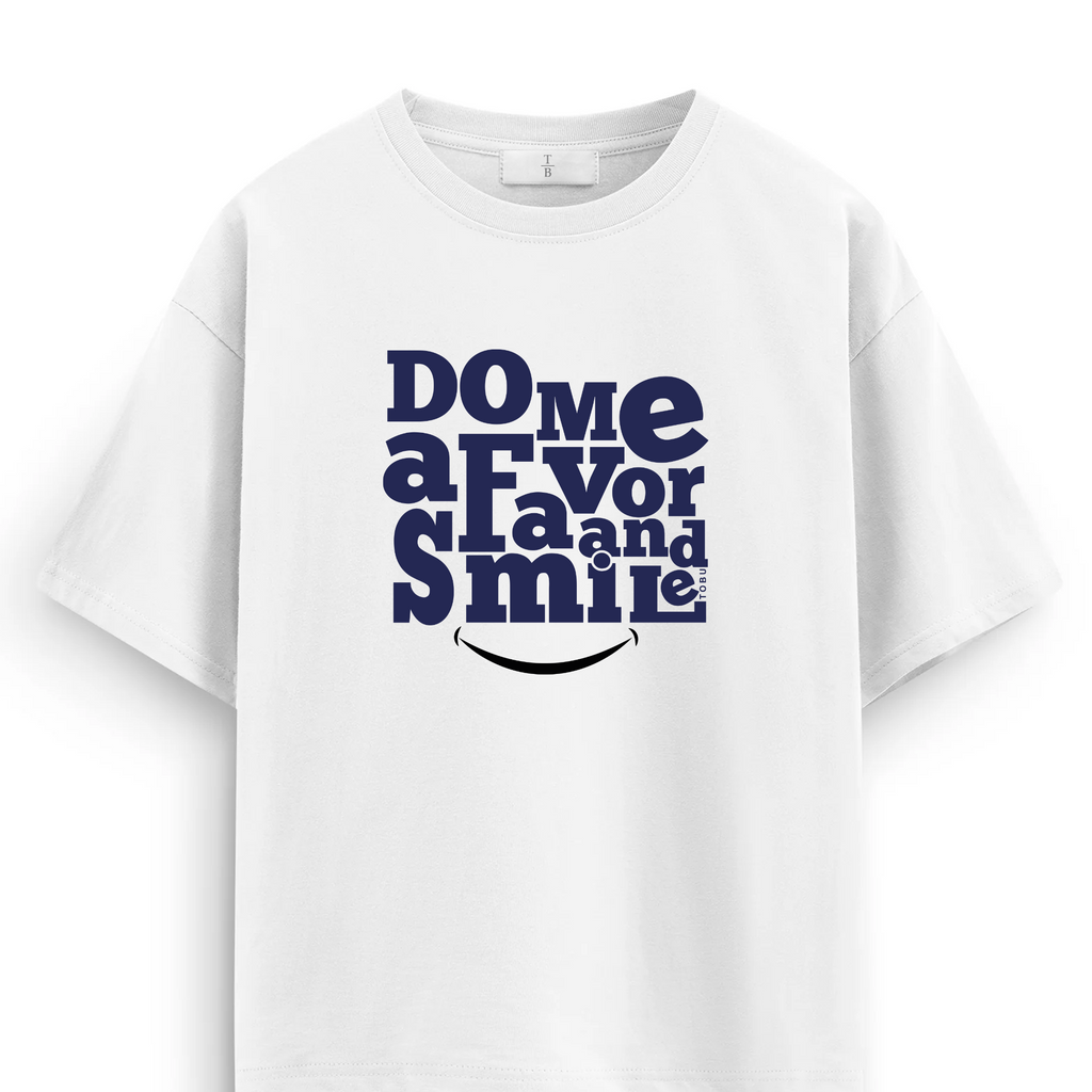 Oversize T-shirt / Mindset / Smile