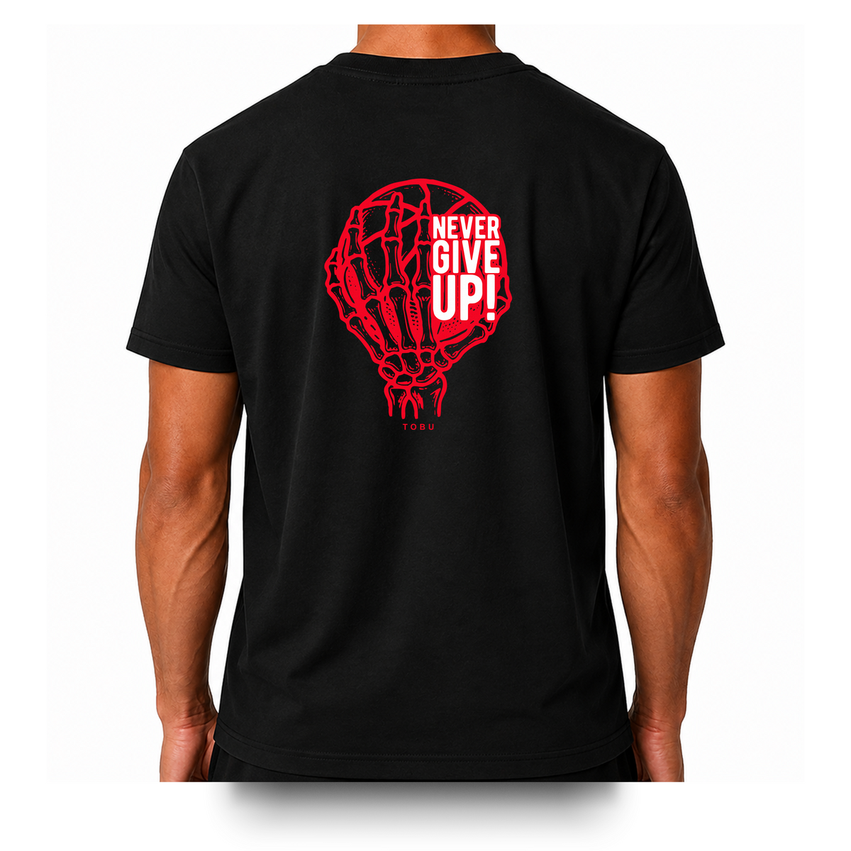 Regular T-shirt / Never GIVE UP