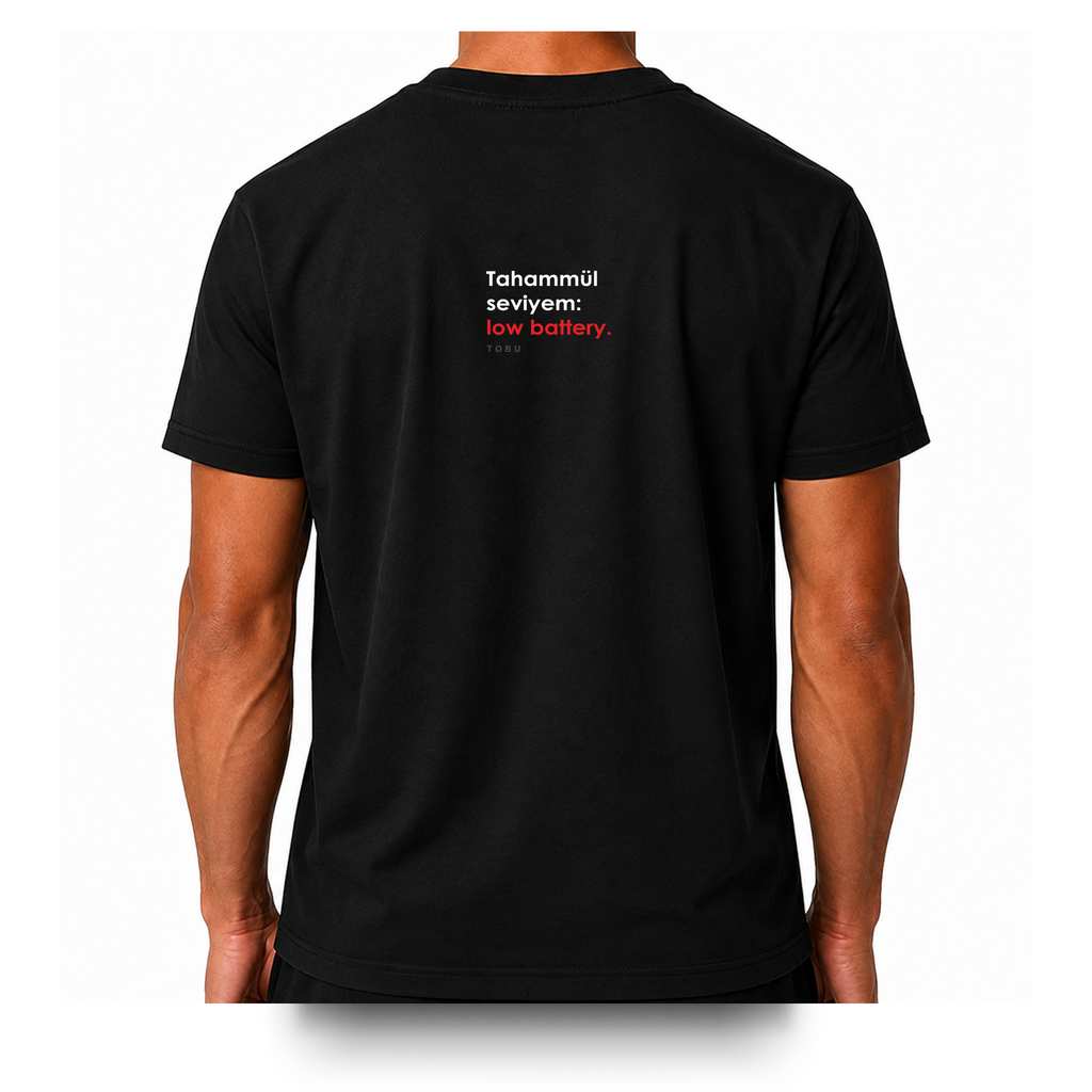 Regular T-shirt / LOw Battery
