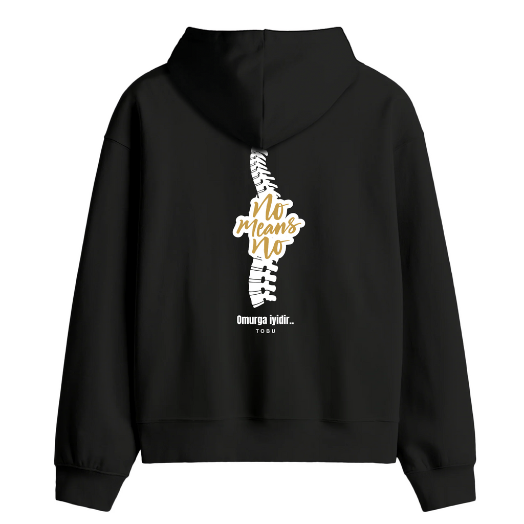 Oversize Hoodie /Tobu Studio / No Means No