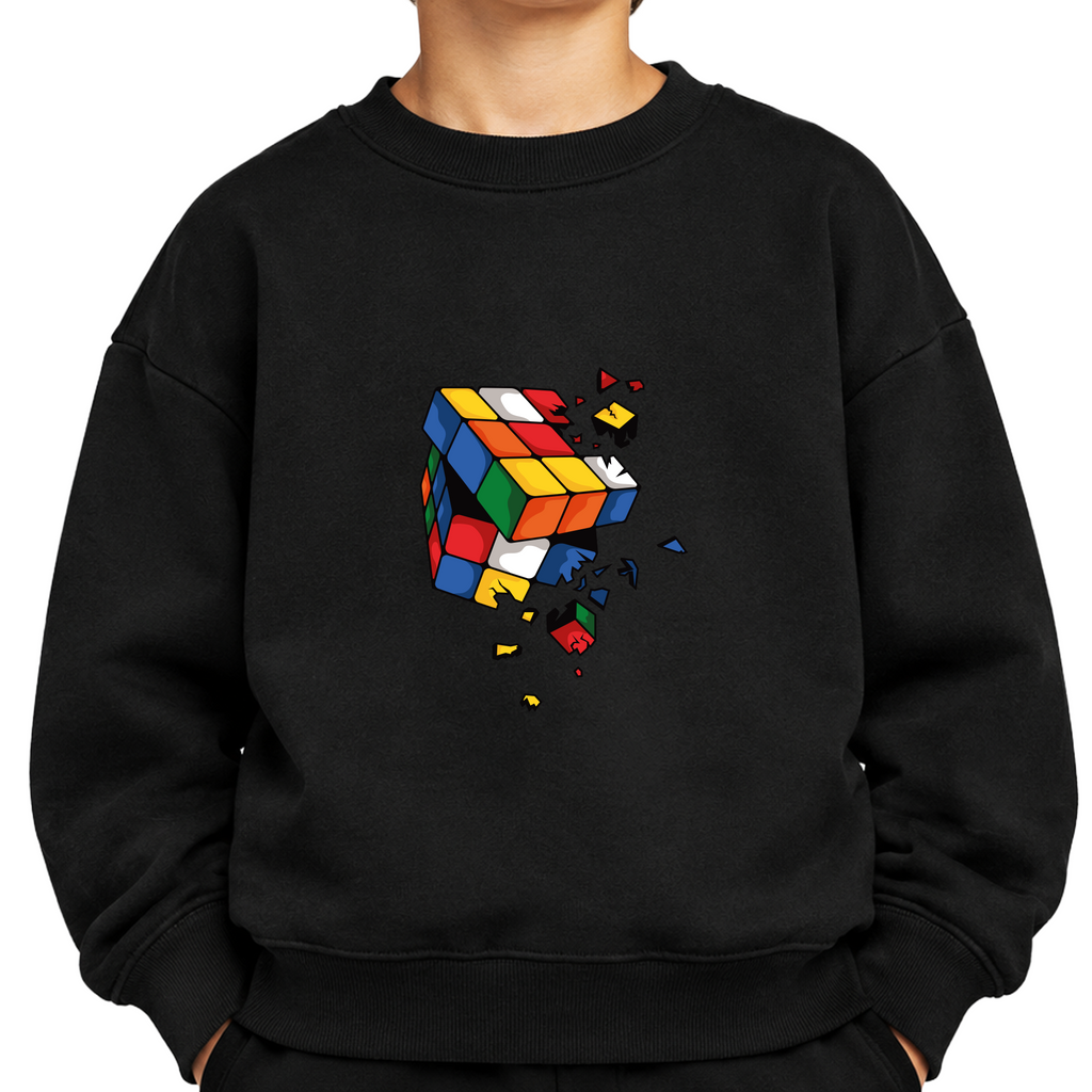 Çocuk Sweatshirt / Zeka Kübü